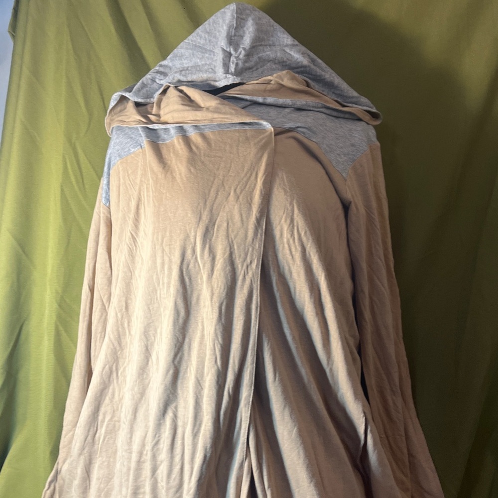 Queen Collection Long Hooded Cardigan